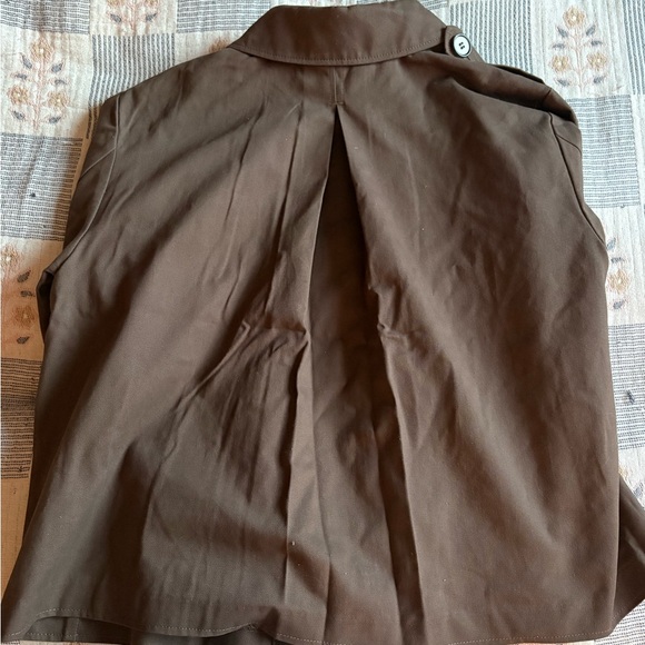 H&M Chocolate Brown Trench Coat - Picture 4 of 5